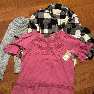 Mixed lot of girls/youth medium tops